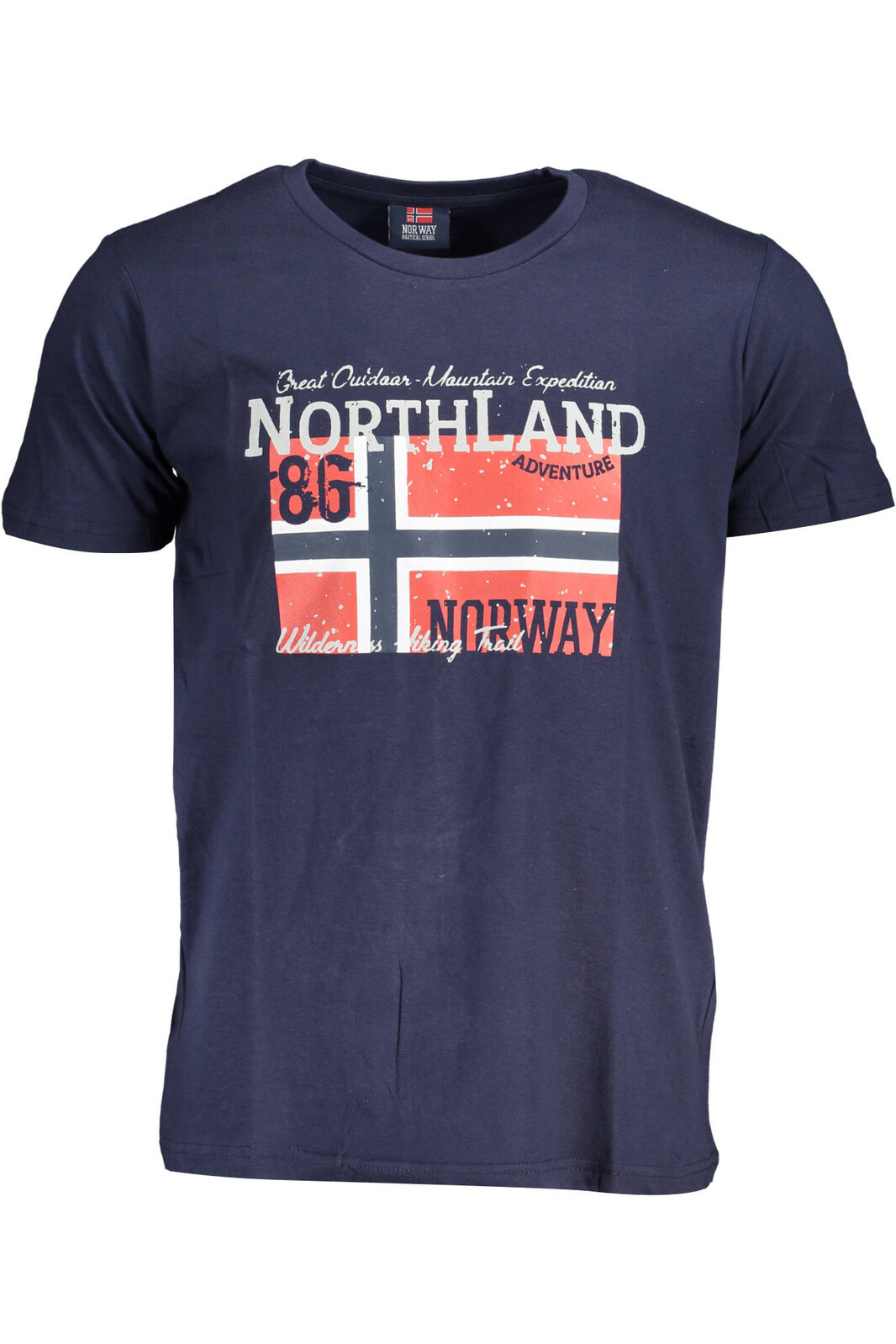 NORWAY 1963 MEN'S SHORT SLEEVE T-SHIRT BLUE