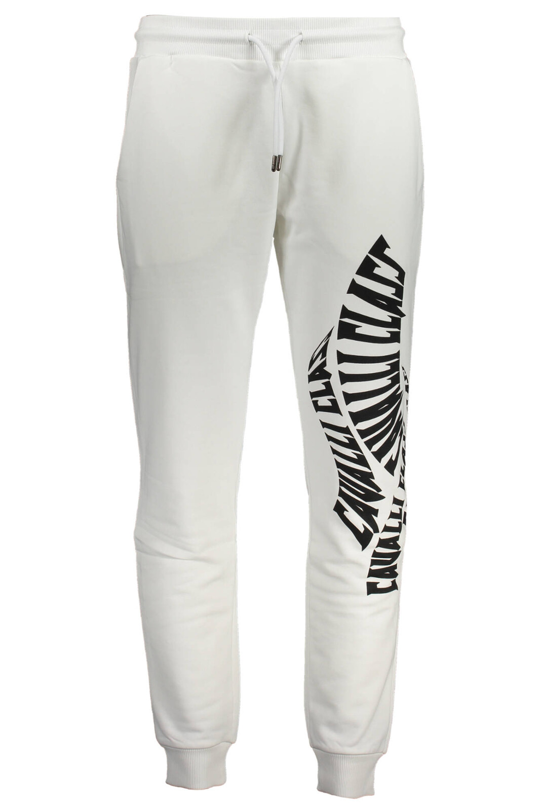 CAVALLI CLASS WHITE MEN'S TROUSERS