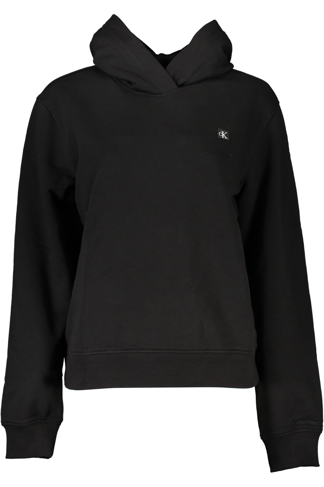 CALVIN KLEIN WOMEN'S ZIPLESS SWEATSHIRT BLACK