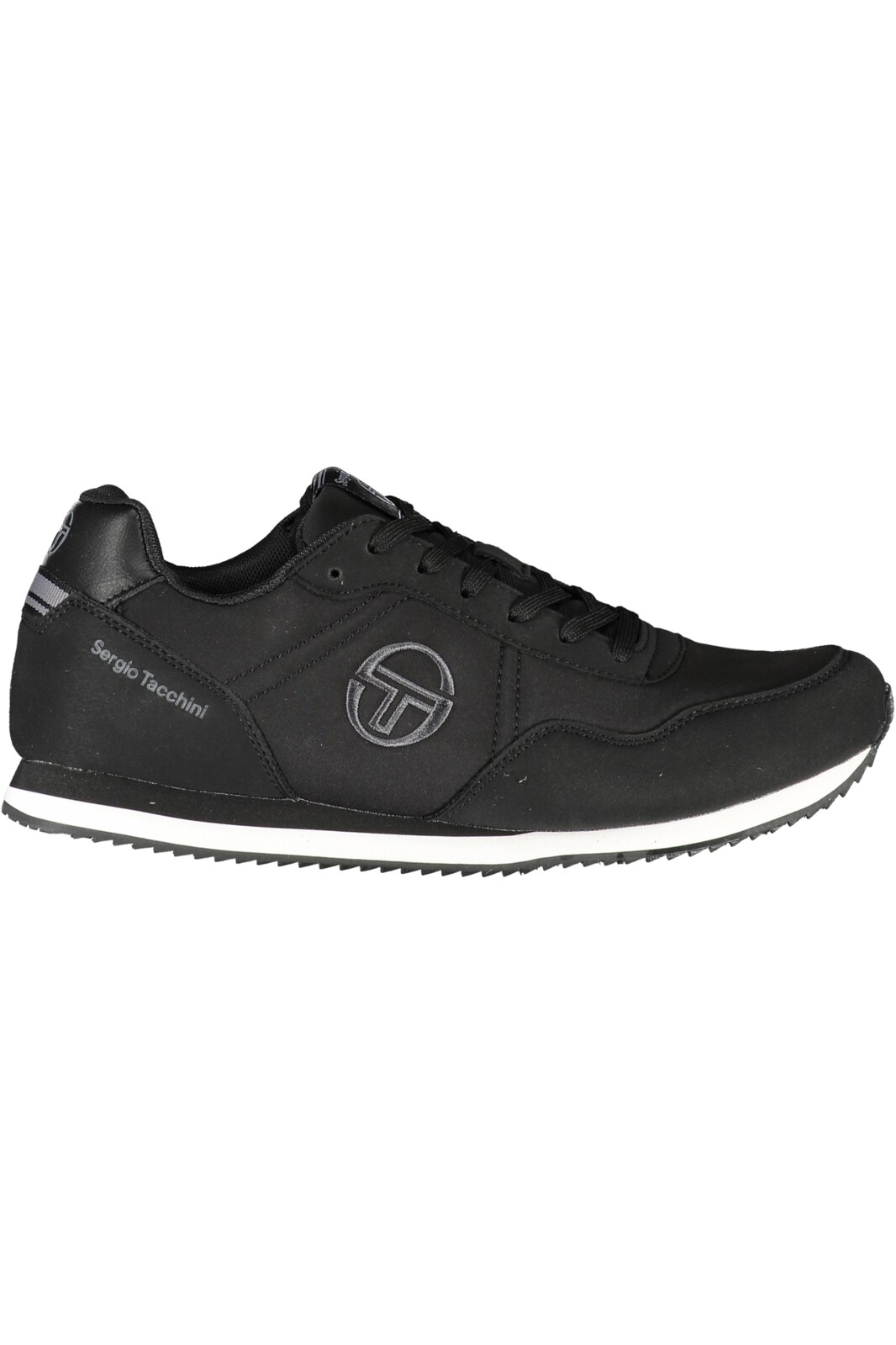 SERGIO TACCHINI MEN'S BLACK SPORTS SHOES