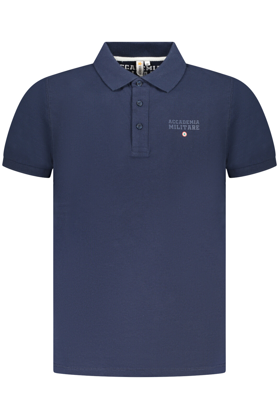 MILITARY ACADEMY MEN'S BLUE SHORT SLEEVE POLO