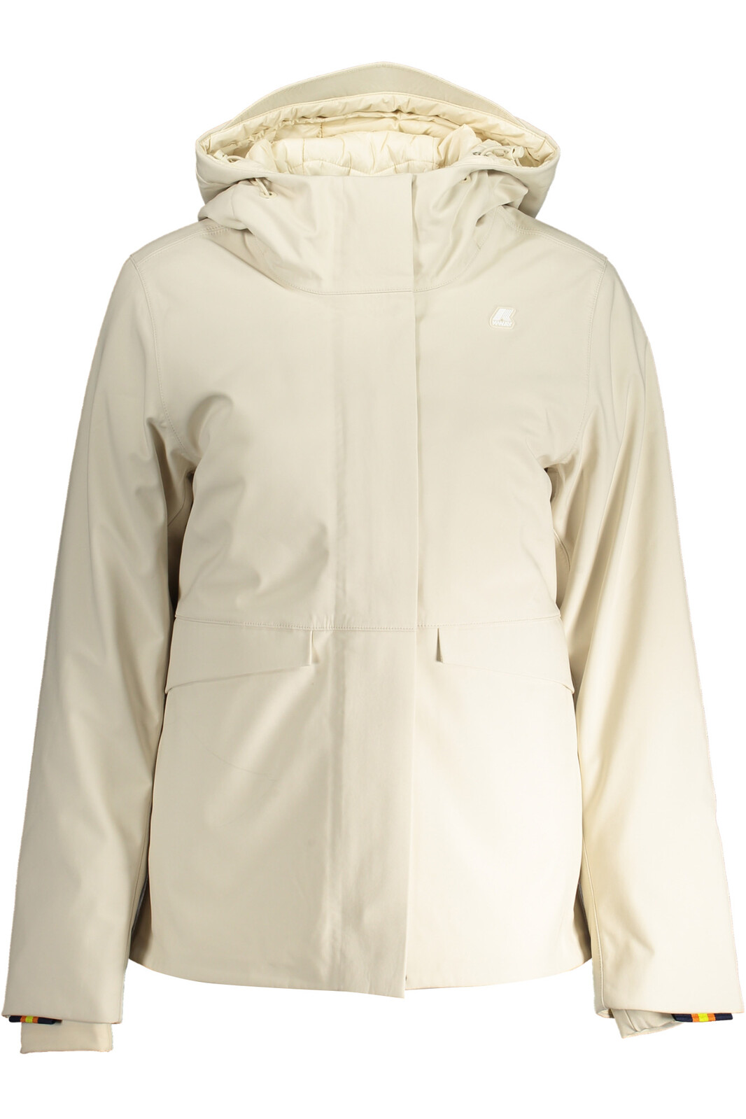 K-WAY BEIGE WOMEN'S SPORTS JACKET