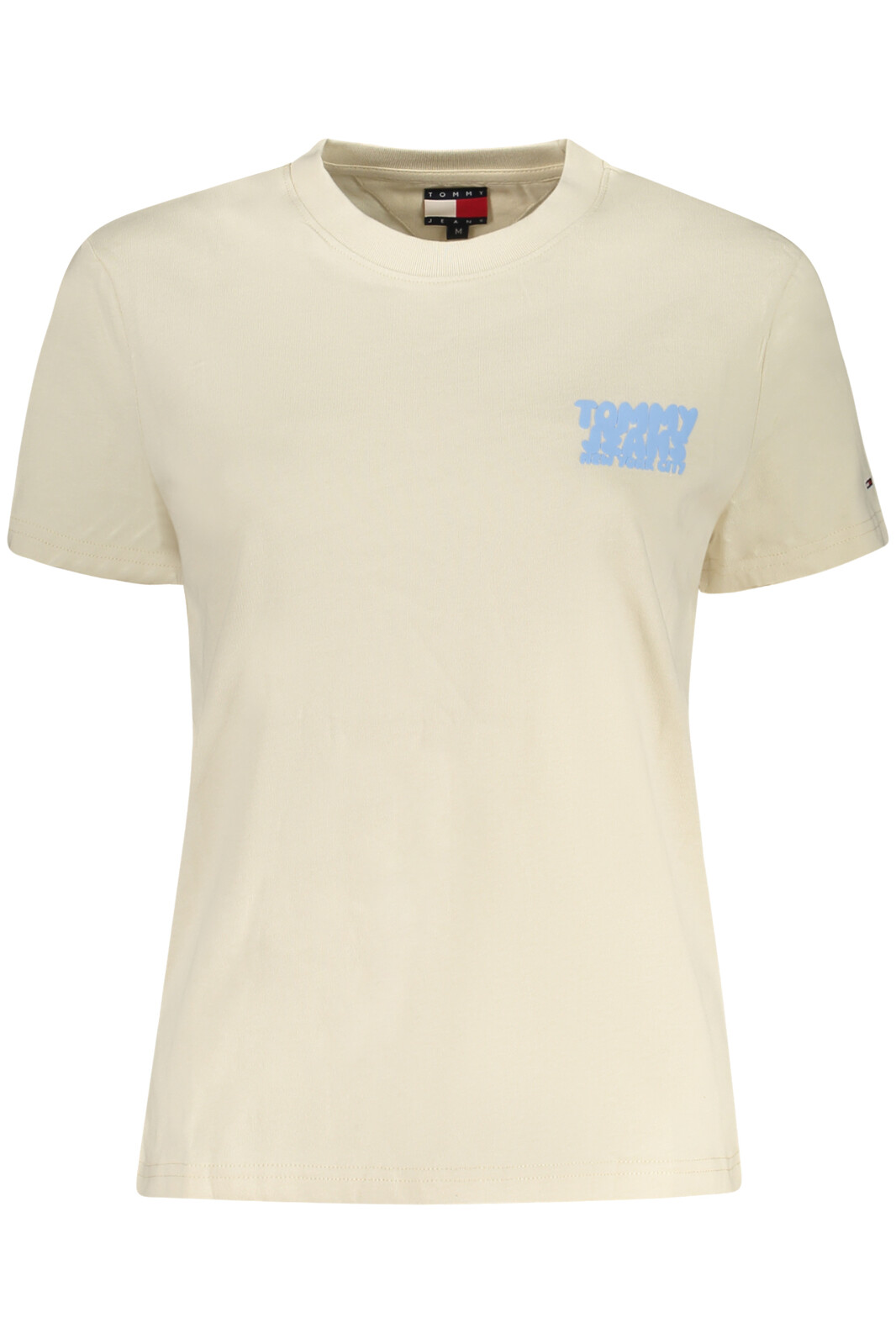 TOMMY HILFIGER SHORT SLEEVE T-SHIRT WOMEN BEIGE