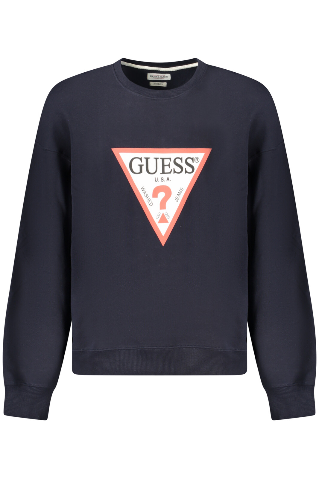 GUESS JEANS SWEATSHIRT WITHOUT ZIP MEN BLUE