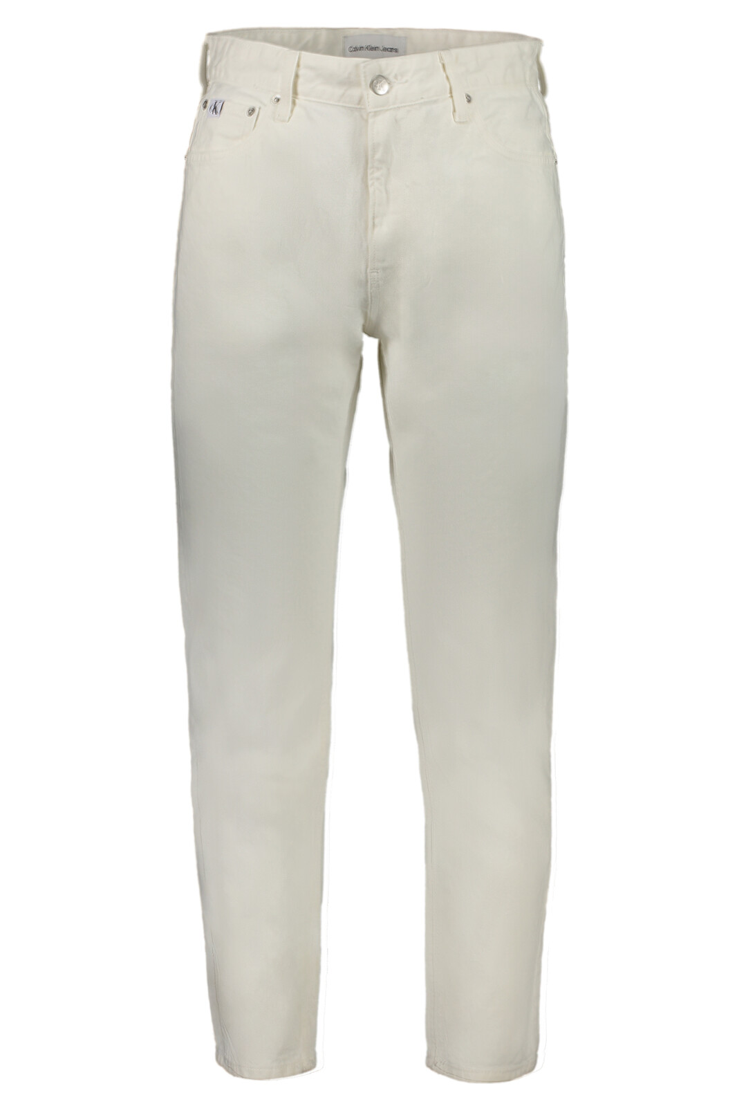 CALVIN KLEIN MEN'S WHITE DENIM JEANS