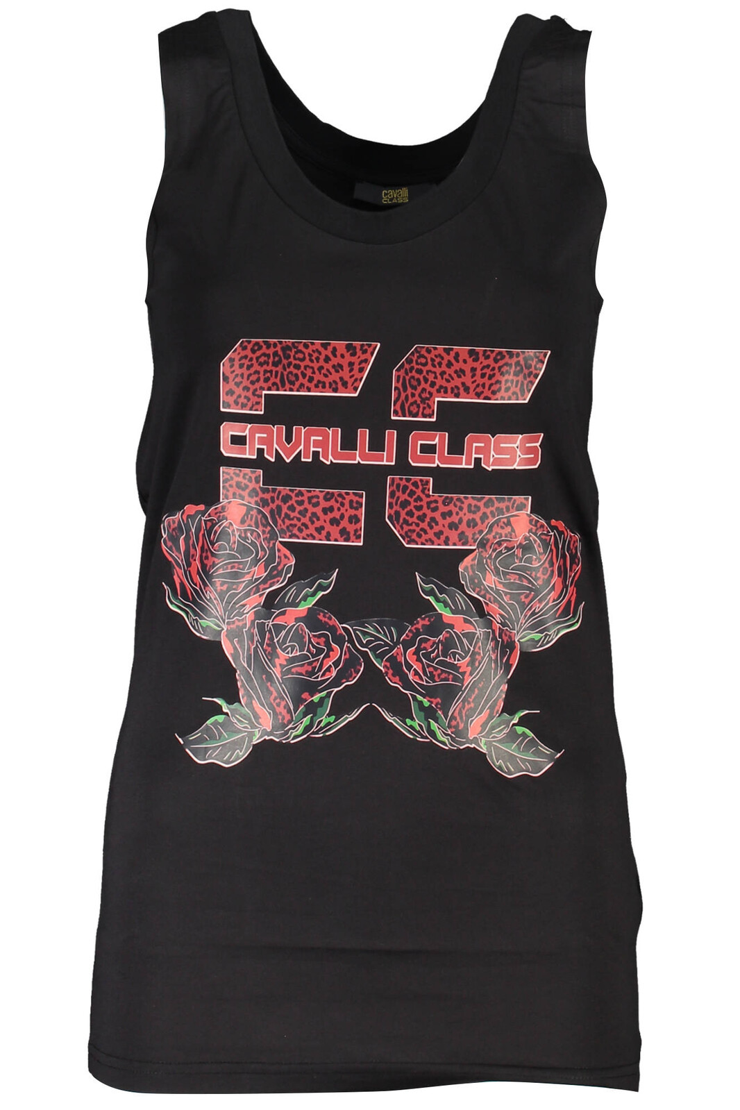 CAVALLI CLASS WOMEN'S TANK TOP BLACK