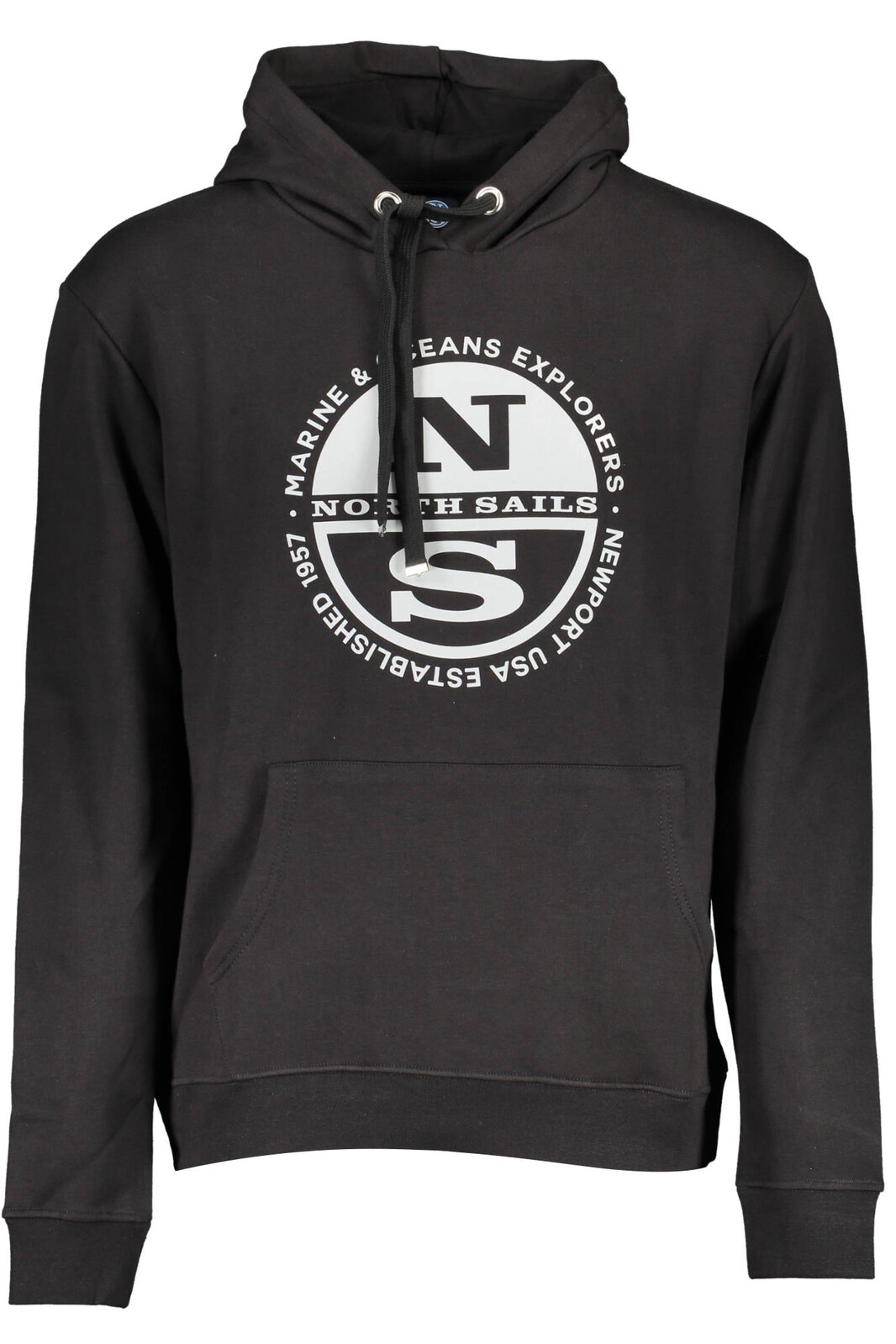 NORTH SAILS SWEATSHIRT WITHOUT ZIP MAN BLACK
