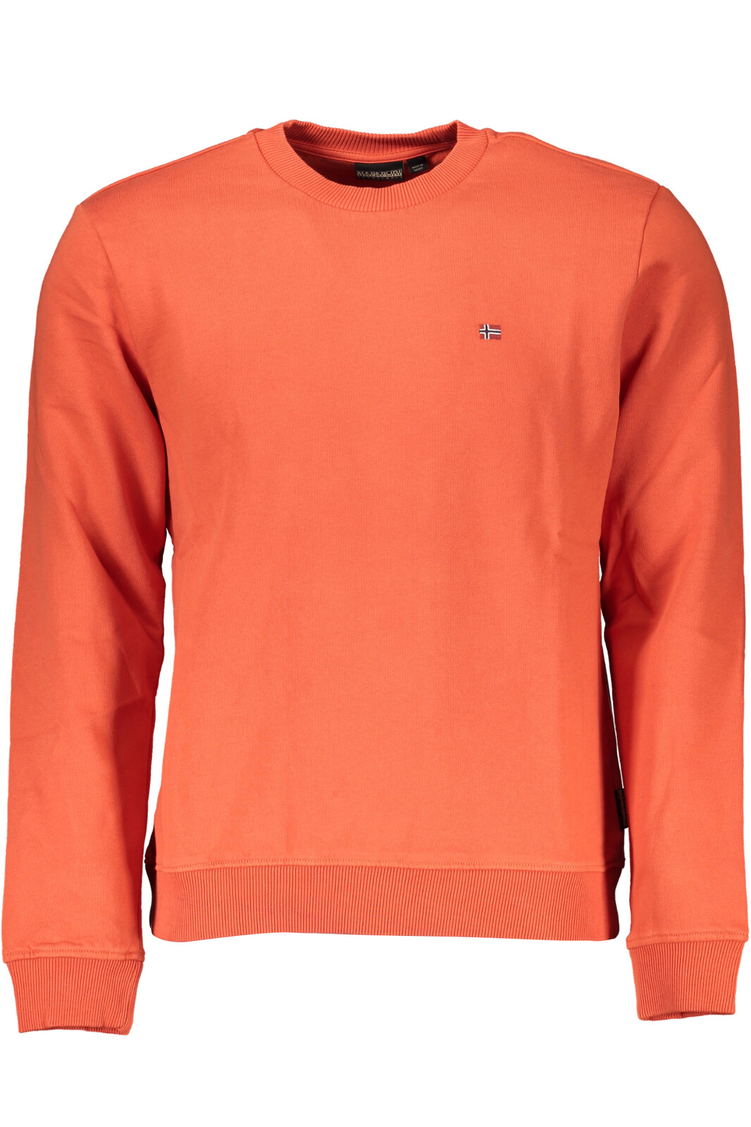 NAPAPIJRI MEN'S RED ZIP-OUT SWEATSHIRT