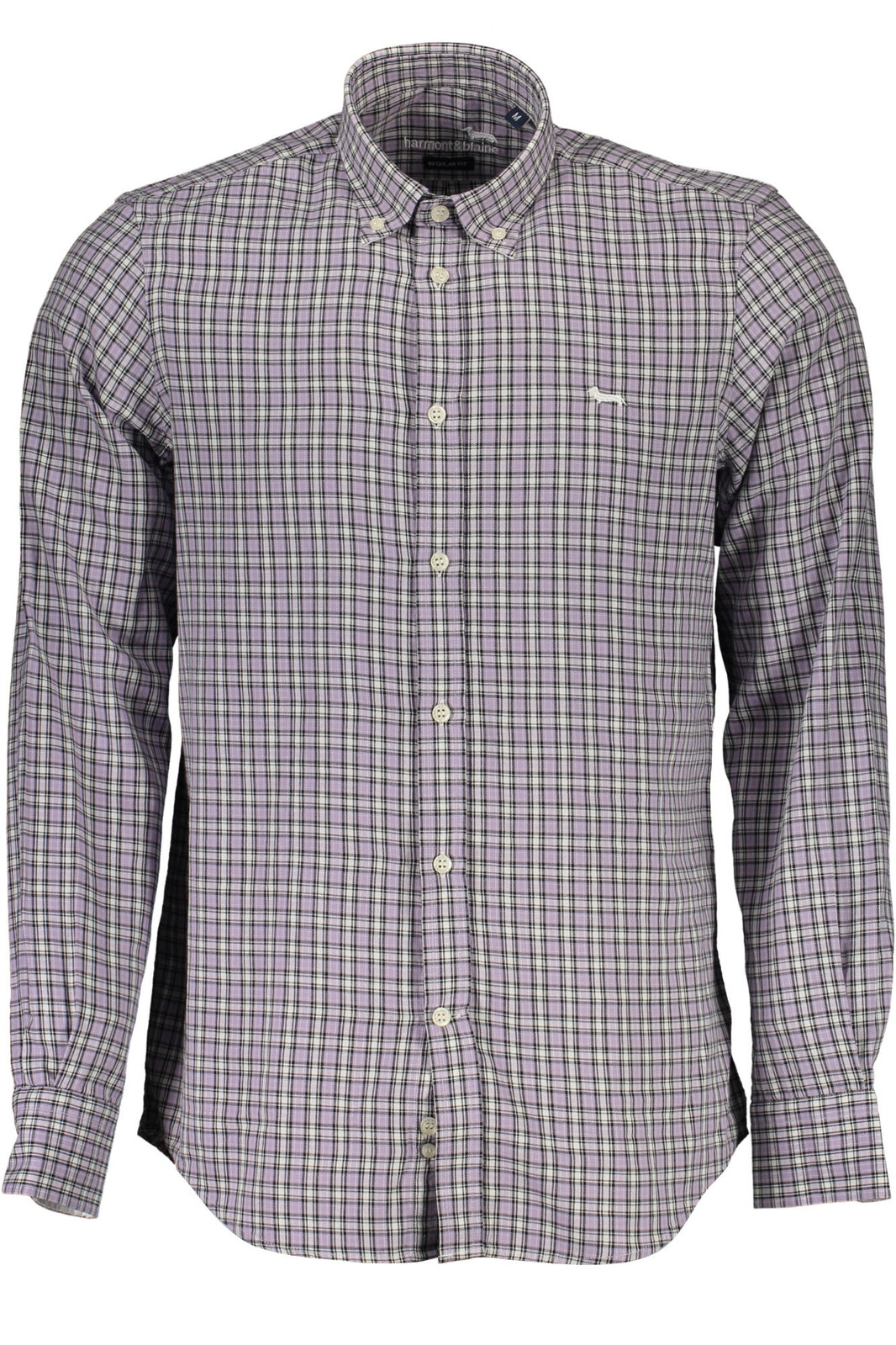 HARMONT & BLAINE LONG SLEEVE SHIRT MEN PURPLE