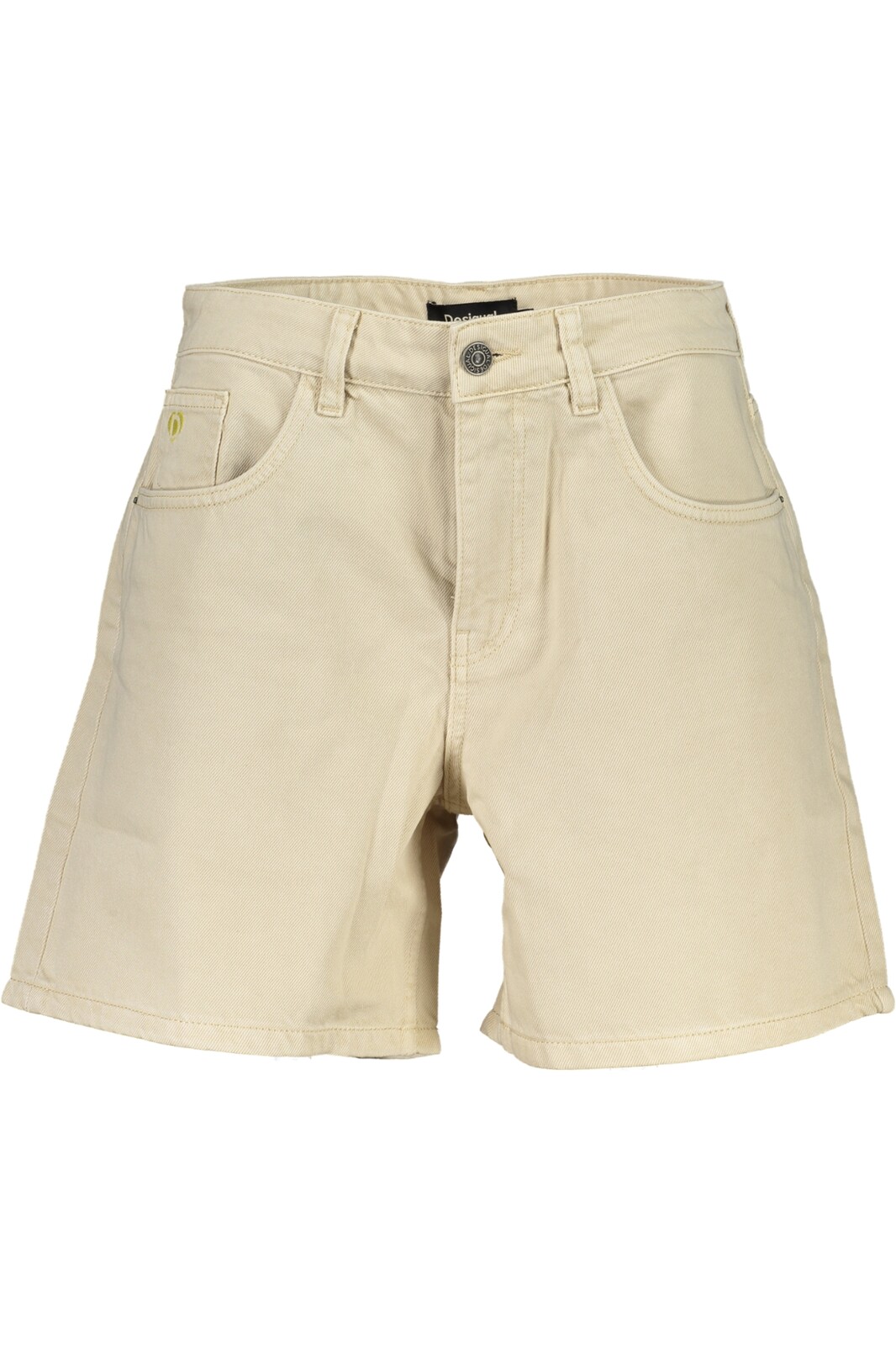 DESIGUAL JEANS SHORT WOMEN BEIGE