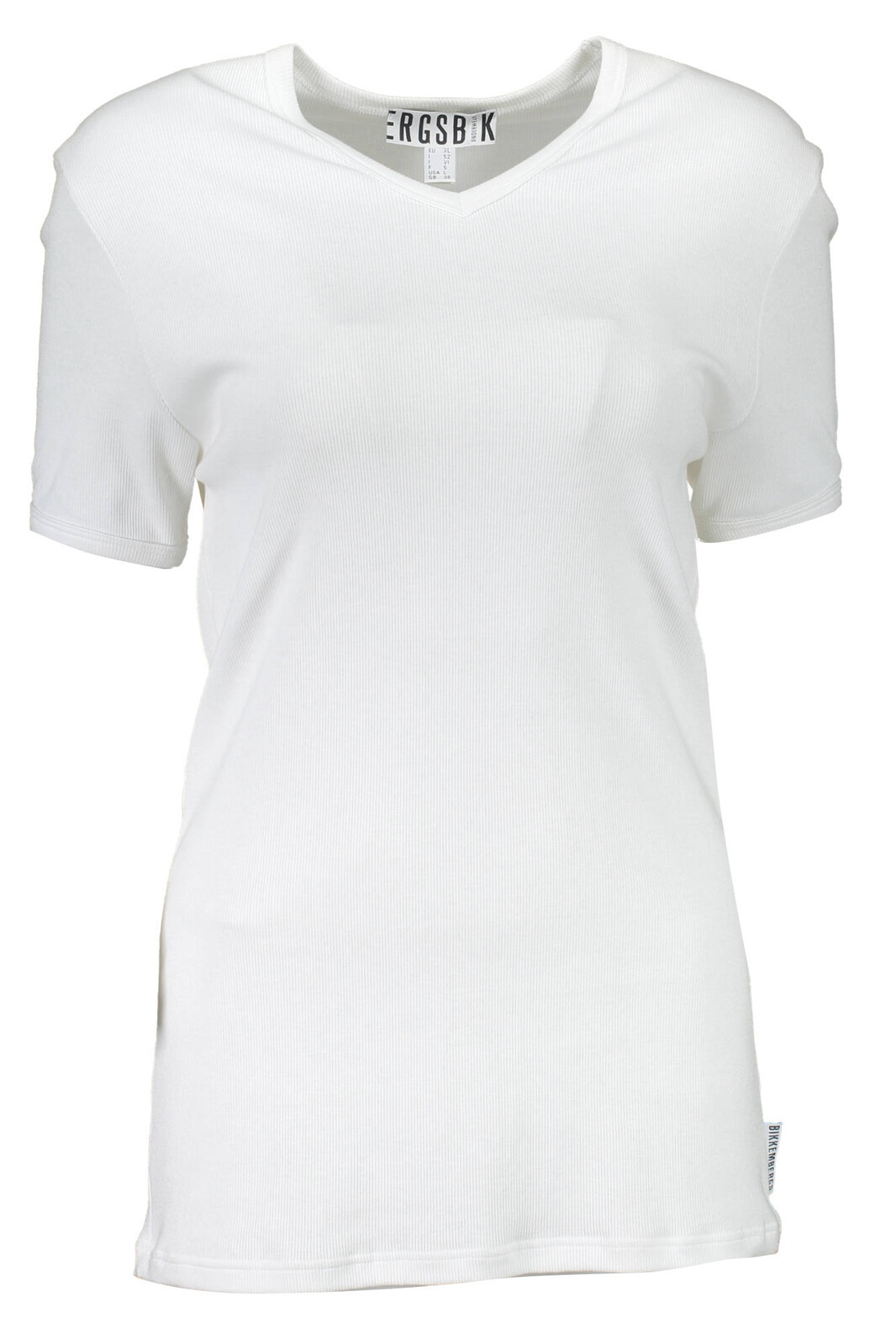 BIKKEMBERGS WHITE MEN'S EXTERNAL T-SHIRT