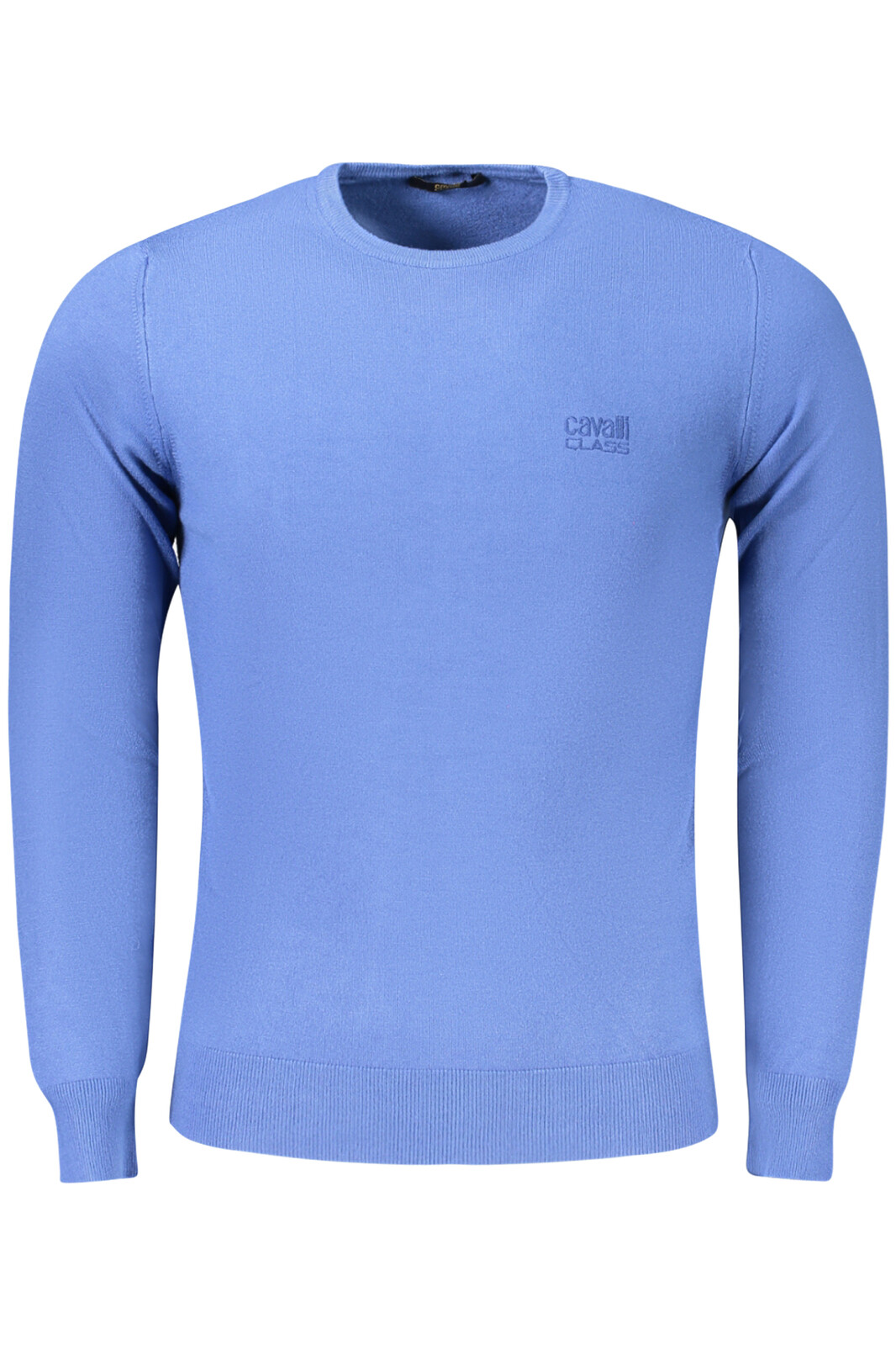 CAVALLI CLASS MEN'S BLUE SWEATER