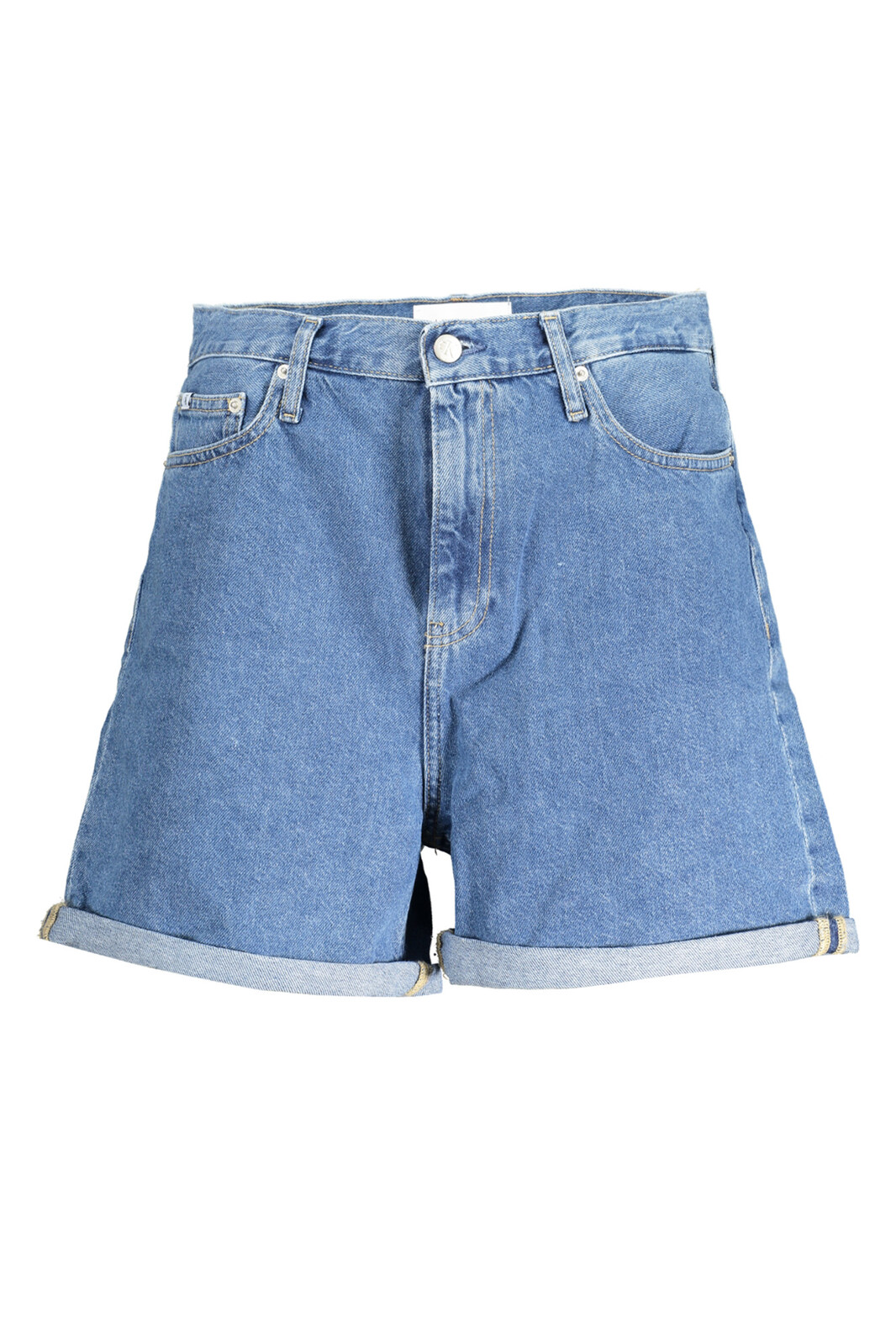 CALVIN KLEIN JEANS SHORT WOMEN BLUE