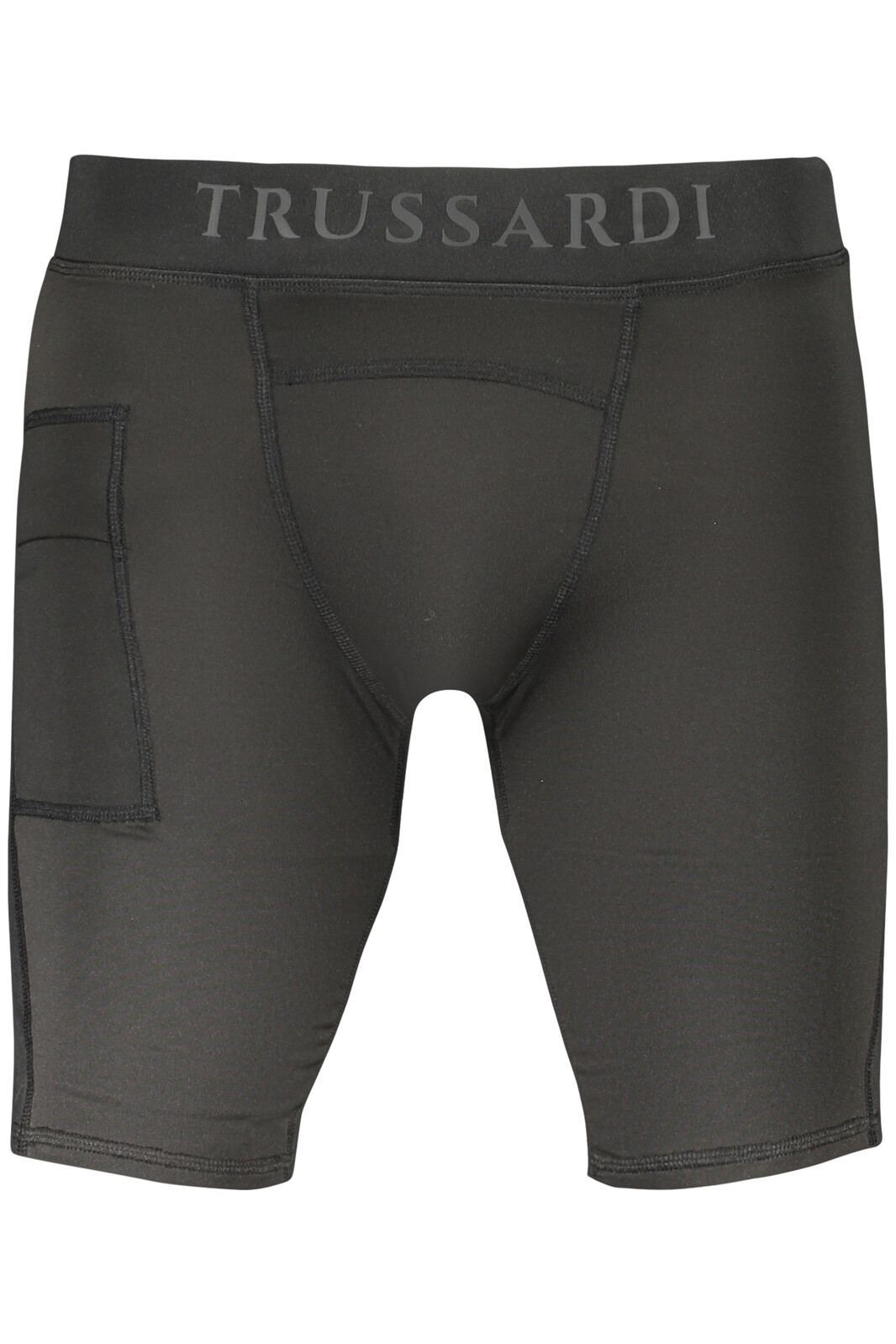 TRUSSARDI BLACK MEN'S LEGGINGS