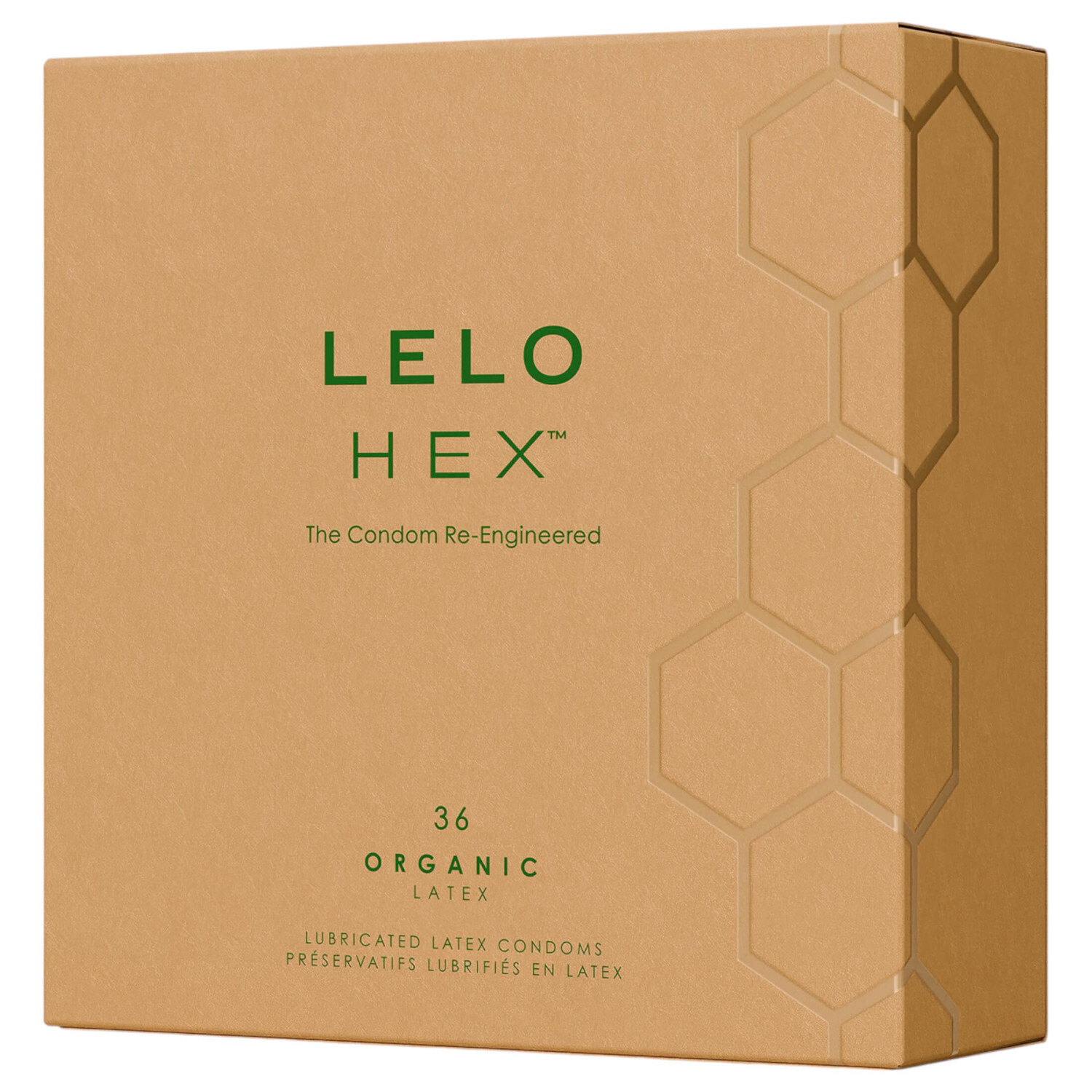 LELO Hex Organic - luxusní kondomy (36 ks)