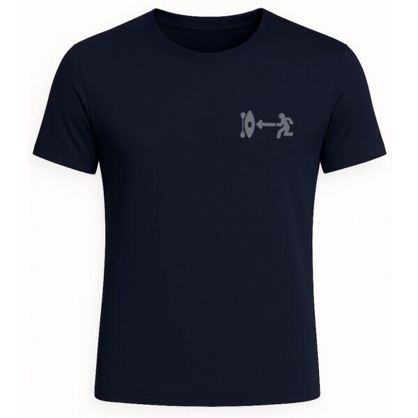 EG DERMIS S/S Pánské lycrové triko, tmavě modrá, velikost