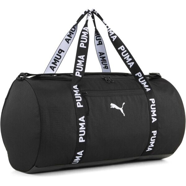 Puma AT ESSENTIALS BARREL BAG Dámská sportovní taška, černá, velikost