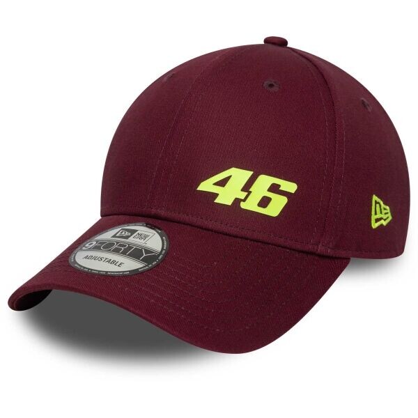 New Era VR46 SEASONAL 9FORTY Kšiltovka, vínová, velikost