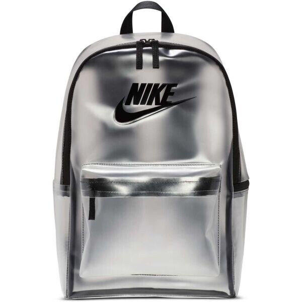 Nike HERITAGE CRYSTAL BACKPACK Y Dívčí batoh, stříbrná, velikost
