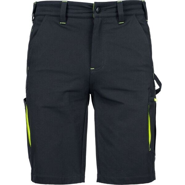 CERVA DAWSON Pánské šortky, černá, velikost