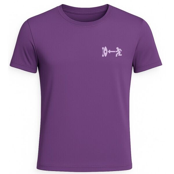 EG DERMIS L/S Pánské lycrové triko, fialová, velikost