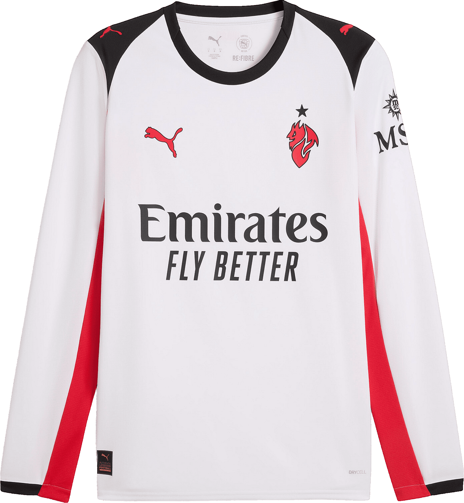 Dres s dlouhým rukávem Puma ACM Away Jersey Replica LS 2025/26