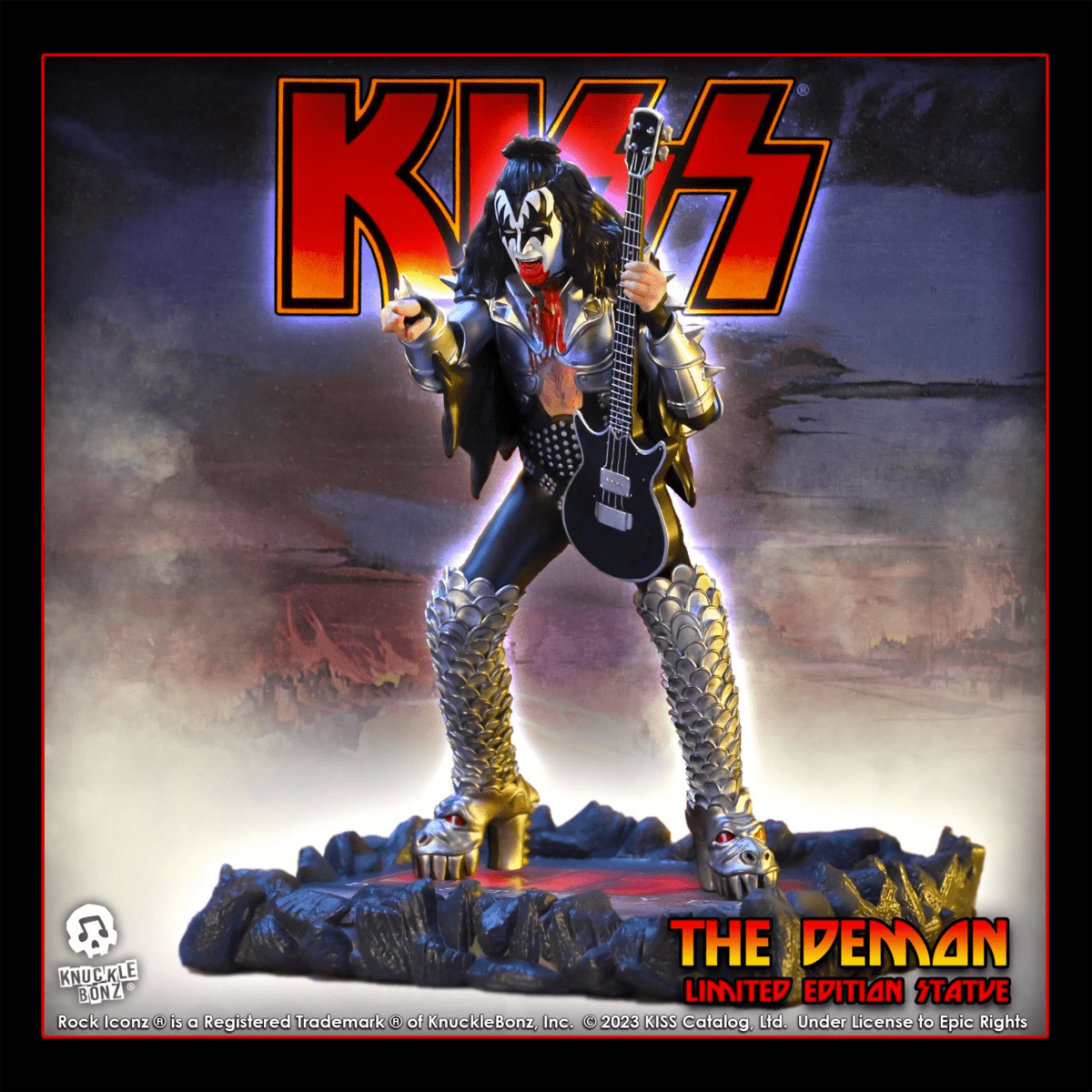 figurka Kiss - Rock Iconz - The Demon - Destroyer