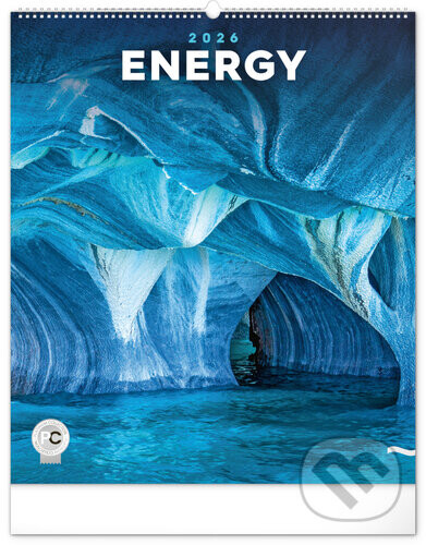 NOTIQUE Nástenný kalendár Energy (Energia) 2026 - Notique