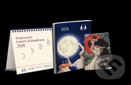 Lunárny kalendár Krásnej panej 2026 maď. - Krásná paní