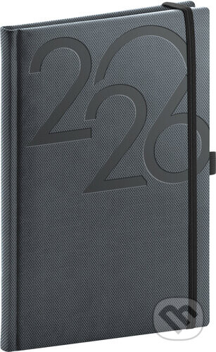 Týdenní diář Ajax 2026 černý - Notique