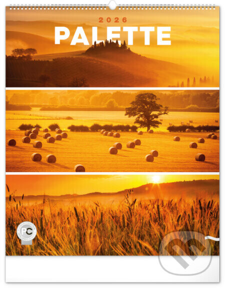 NOTIQUE Nástenný kalendár Paleta 2026, 48 x 56 cm - Notique