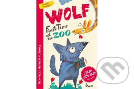 Wolf first time at the ZOO - I read, you read (stickers included) - Petr Šulc