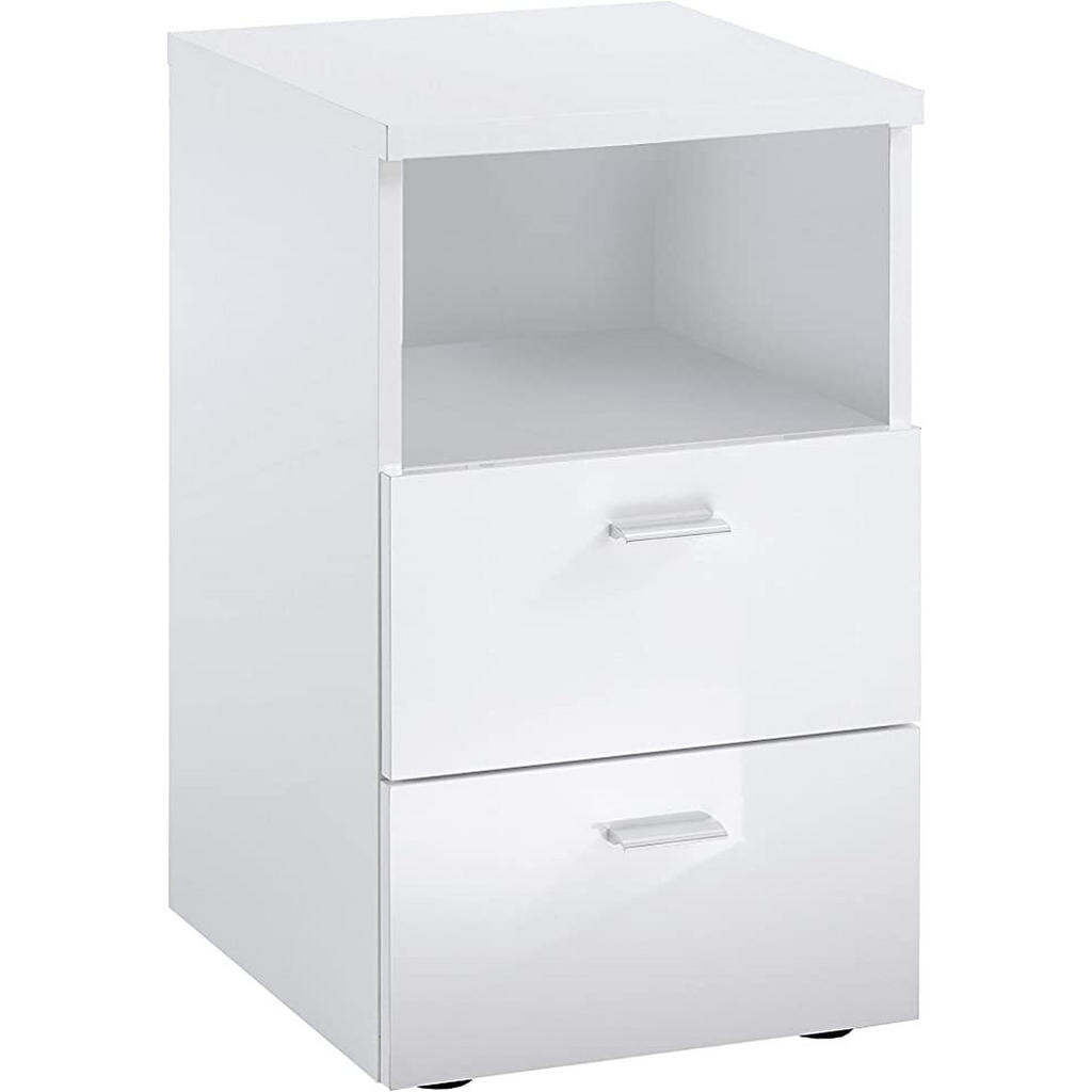 Carryhome NOČNÍ STOLEK, bílá, 35/62/40 cm