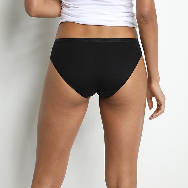 Sada dvou dámských kalhotek v bílé a černé barvě Dim