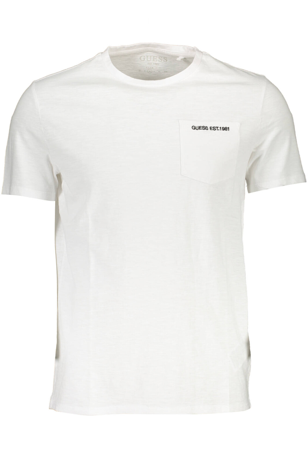 GUESS JEANS SHORT SLEEVE T-SHIRT MEN WHITE