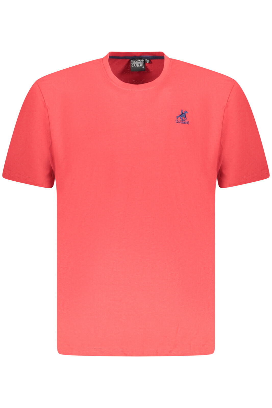 US GRAND POLO MEN'S SHORT SLEEVE T-SHIRT RED