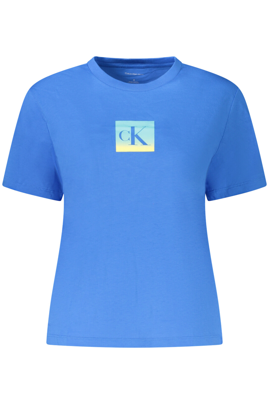CALVIN KLEIN WOMEN'S SHORT SLEEVE T-SHIRT BLUE