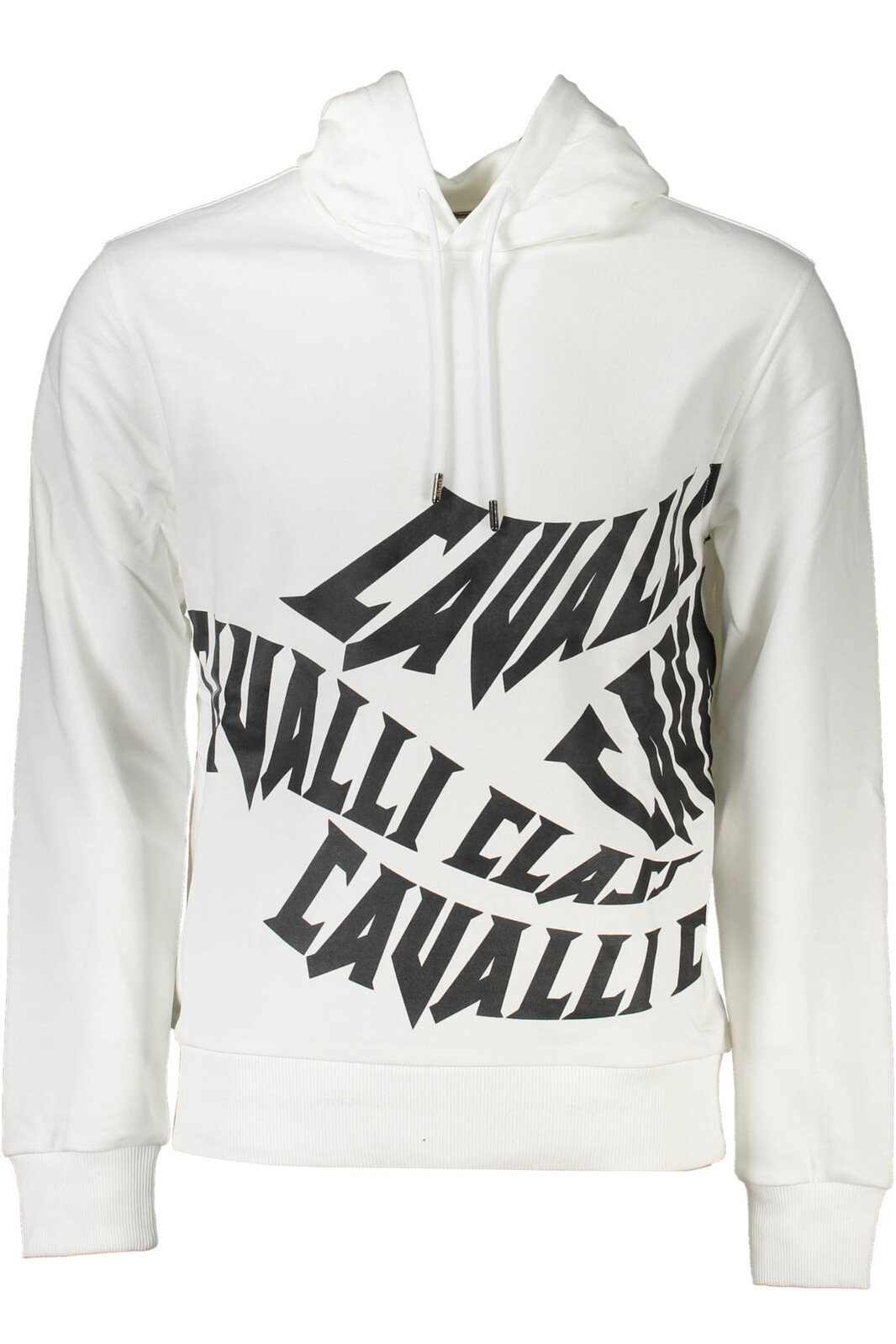 CAVALLI CLASS SWEATSHIRT WITHOUT ZIP MAN WHITE