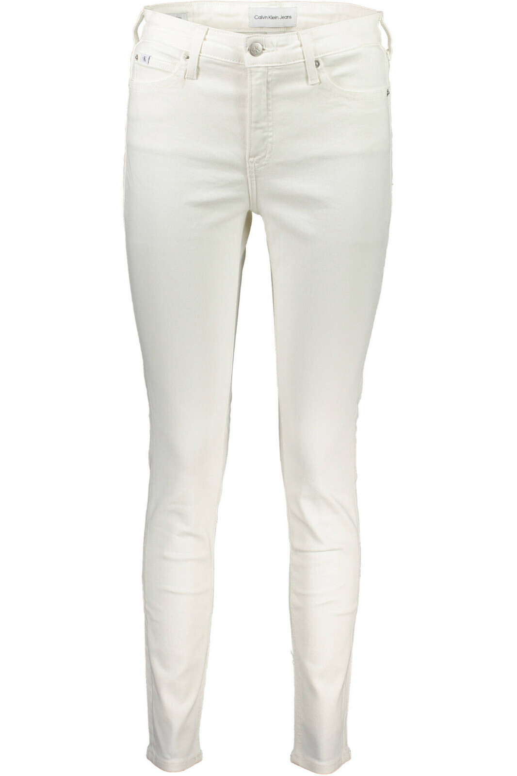 CALVIN KLEIN WOMEN'S DENIM JEANS WHITE