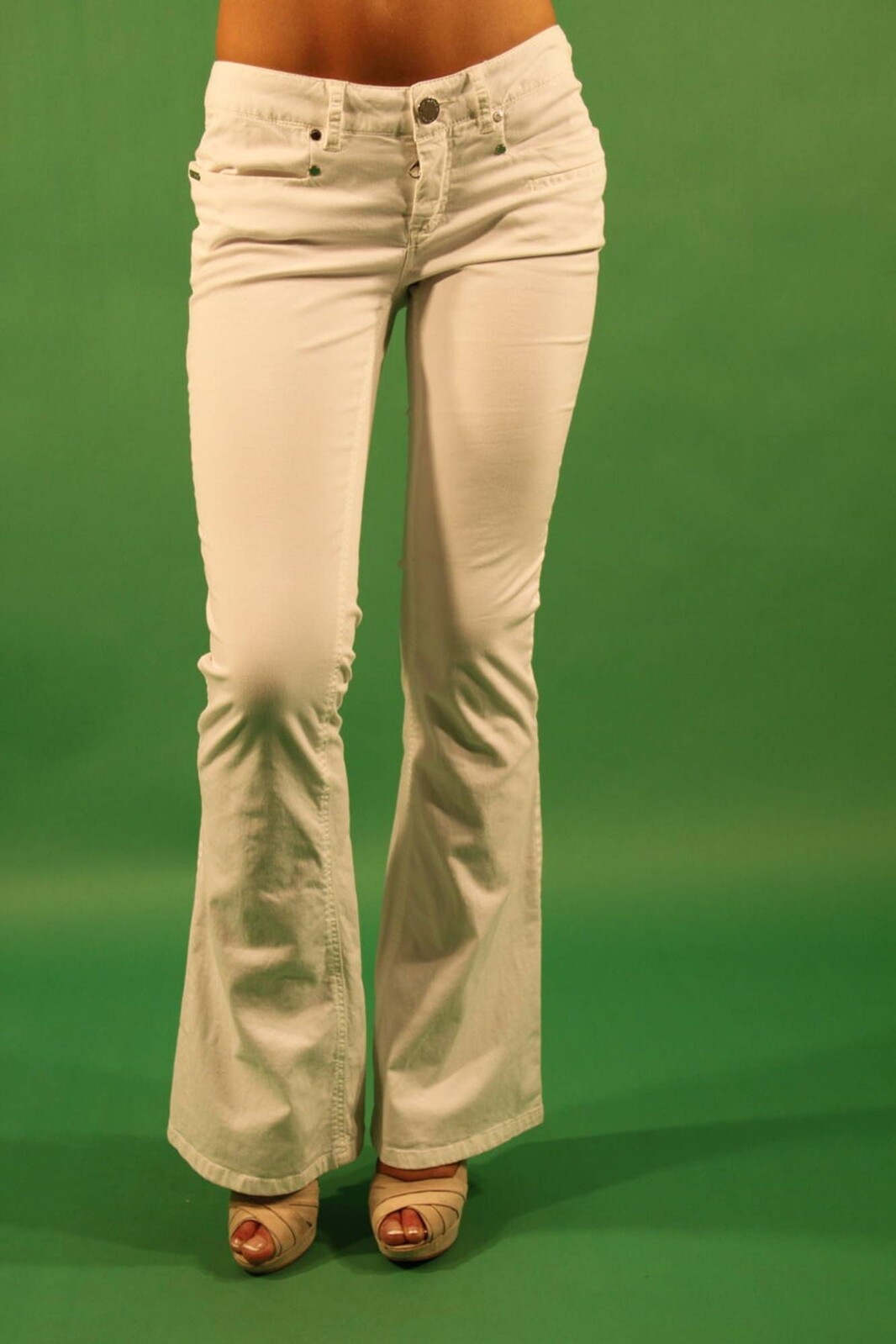 PAPETE WOMEN'S WHITE TROUSERS