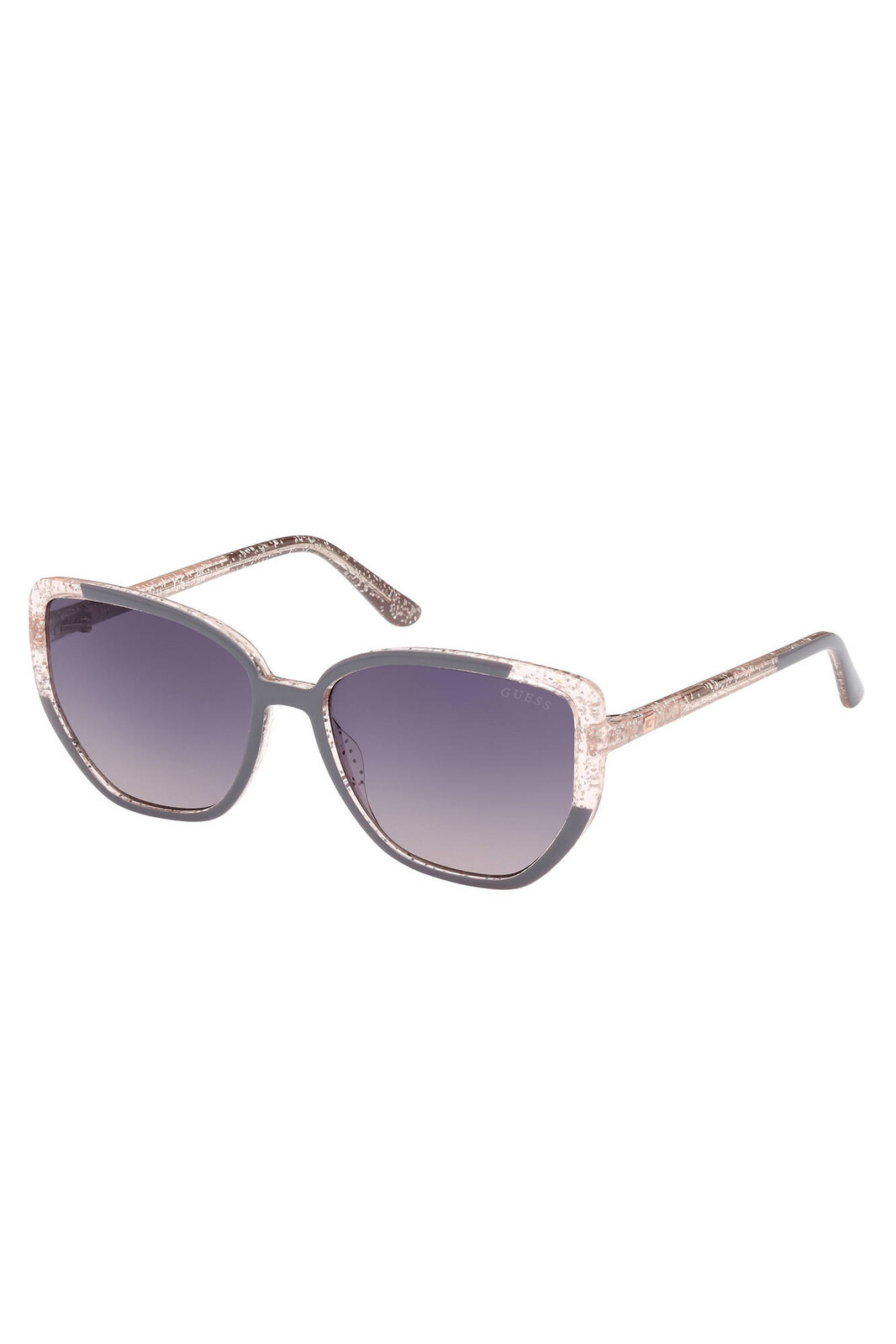GUESS JEANS GRAY WOMEN'S SUNGLASSES