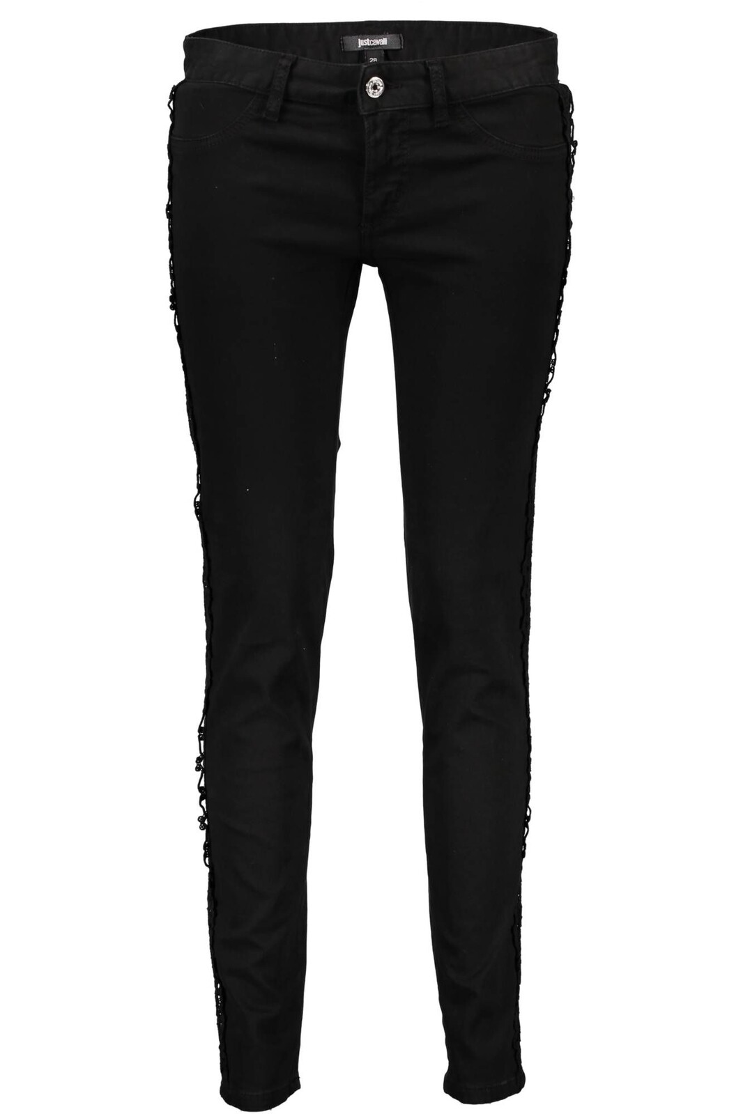 JUST CAVALLI WOMEN'S TROUSERS BLACK