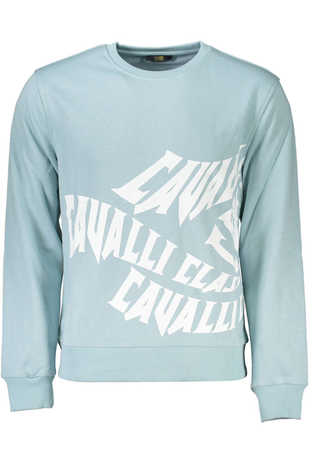 CAVALLI CLASS SWEATSHIRT WITHOUT ZIP MAN LIGHT BLUE