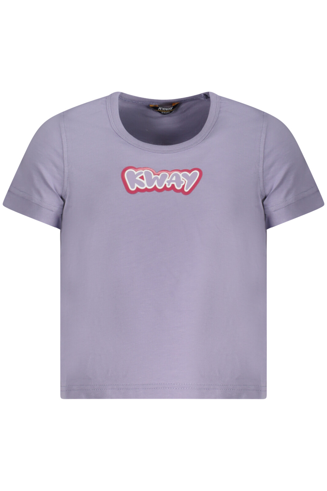 K-WAY T-SHIRT SHORT SLEEVES GIRL PURPLE