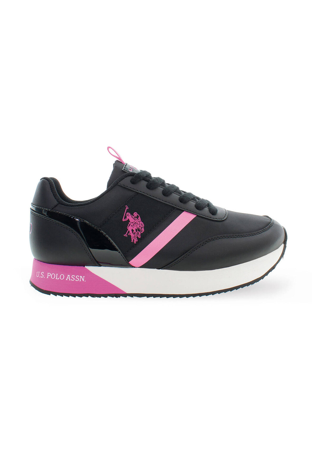 US POLO BEST PRICE BLACK WOMEN'S SPORTS SHOES