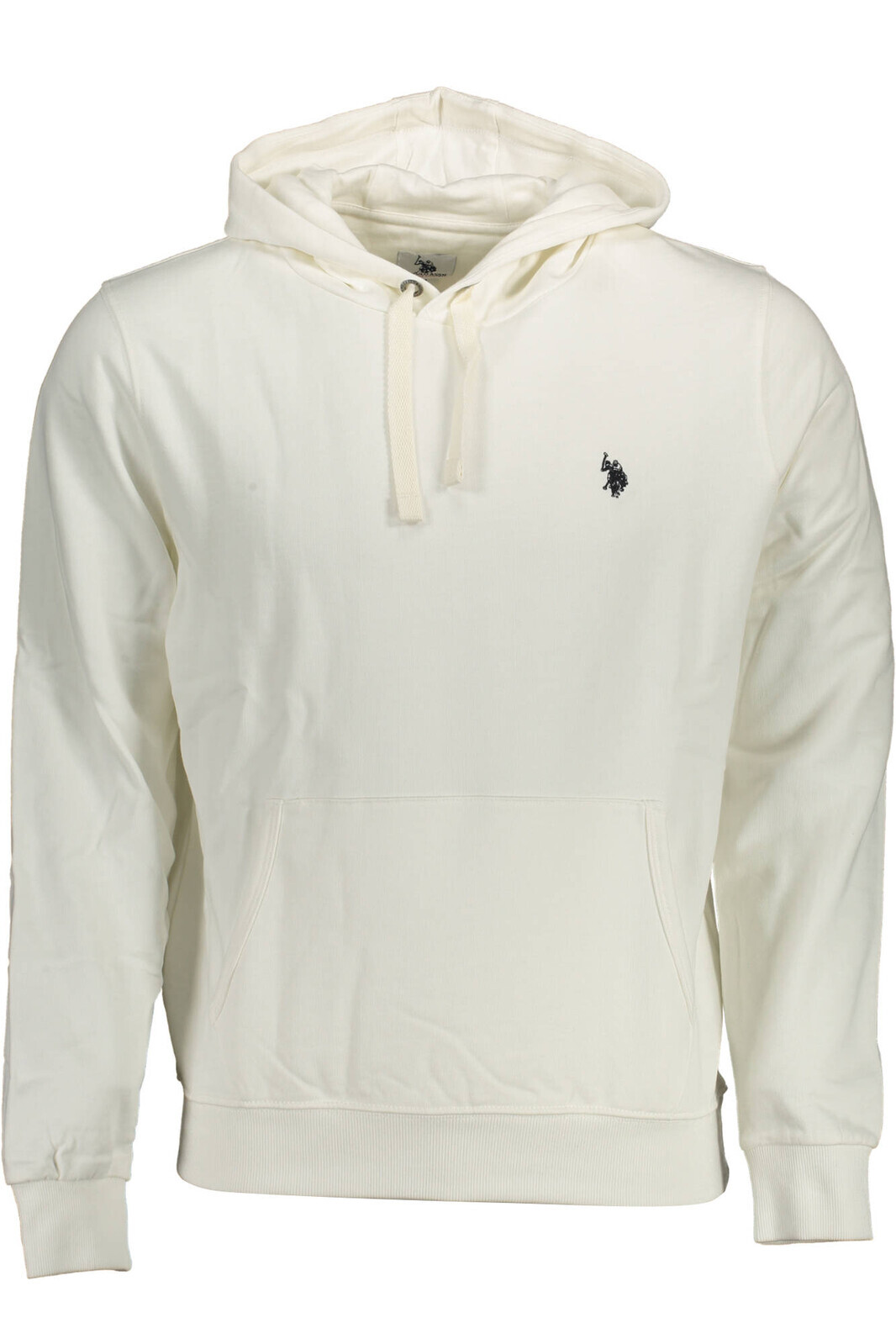 US POLO SWEATSHIRT WITHOUT ZIP WHITE MAN