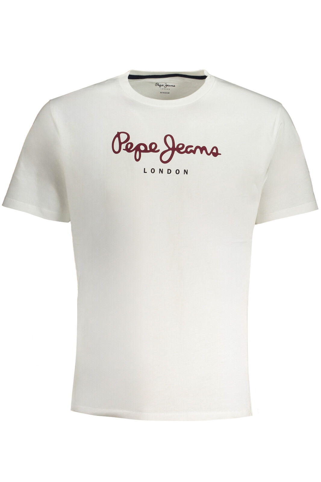 PEPE JEANS MEN'S SHORT SLEEVED T-SHIRT WHITE