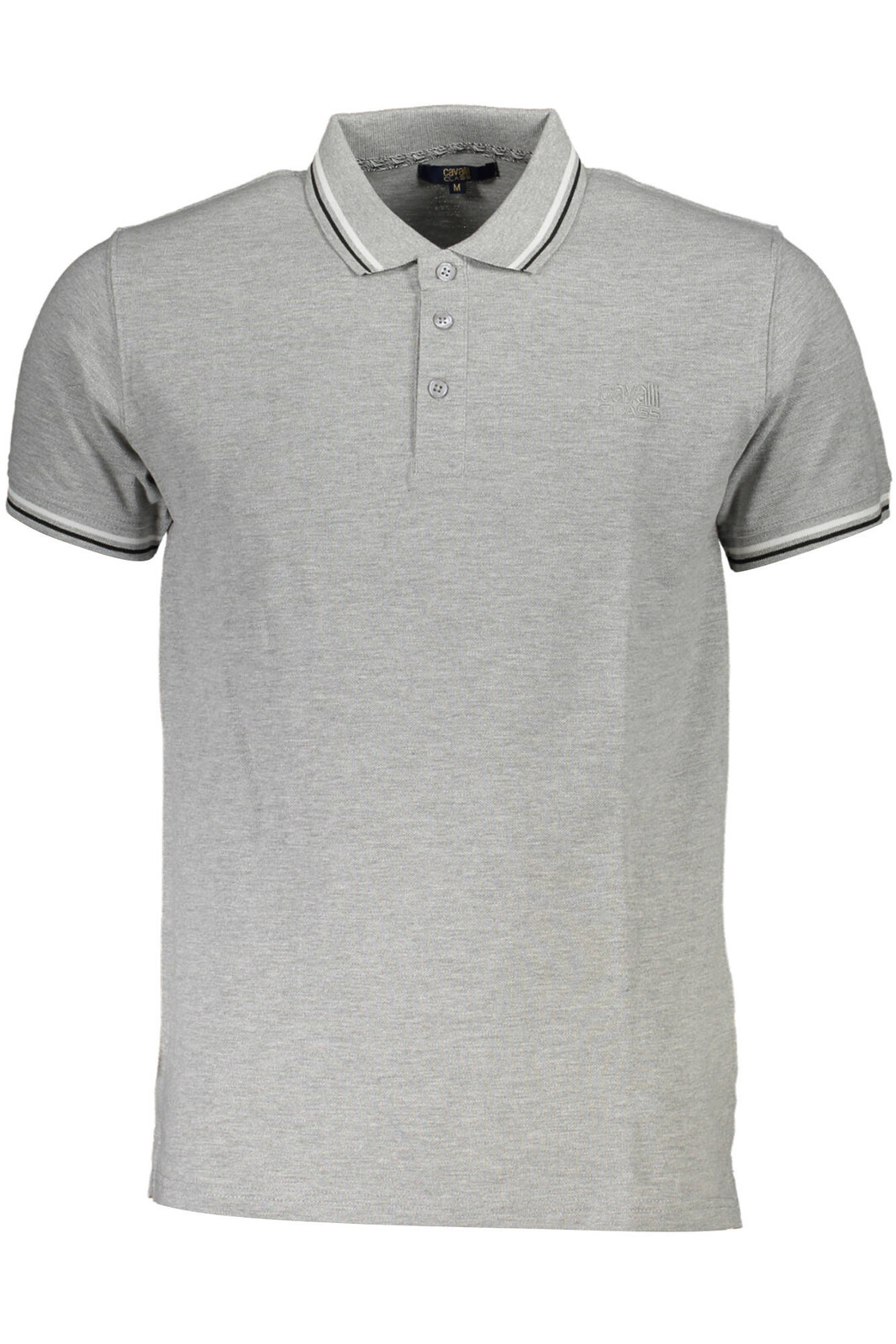 CAVALLI CLASS POLO SHORT SLEEVES MEN GREY