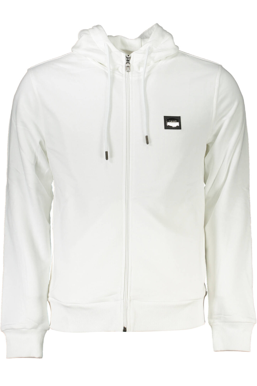 CAVALLI CLASS MEN'S WHITE SWEATSHIRT