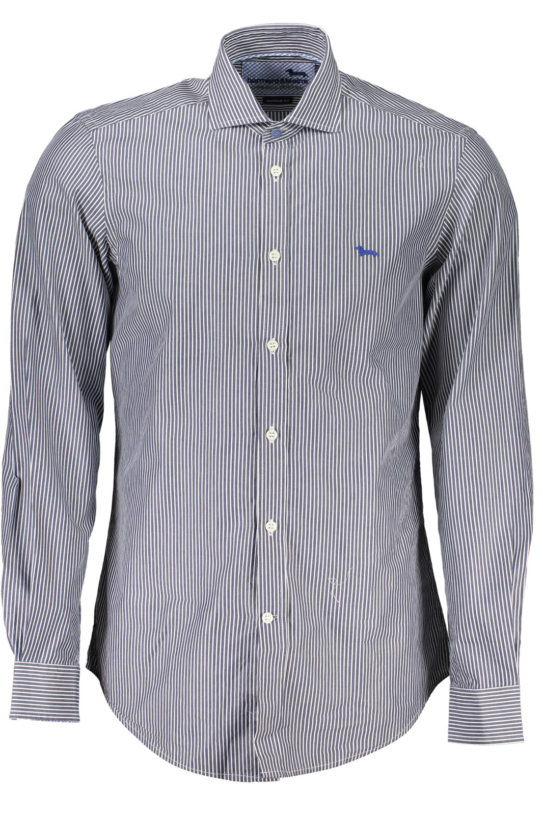 HARMONT & BLAINE MEN'S BLUE LONG SLEEVE SHIRT